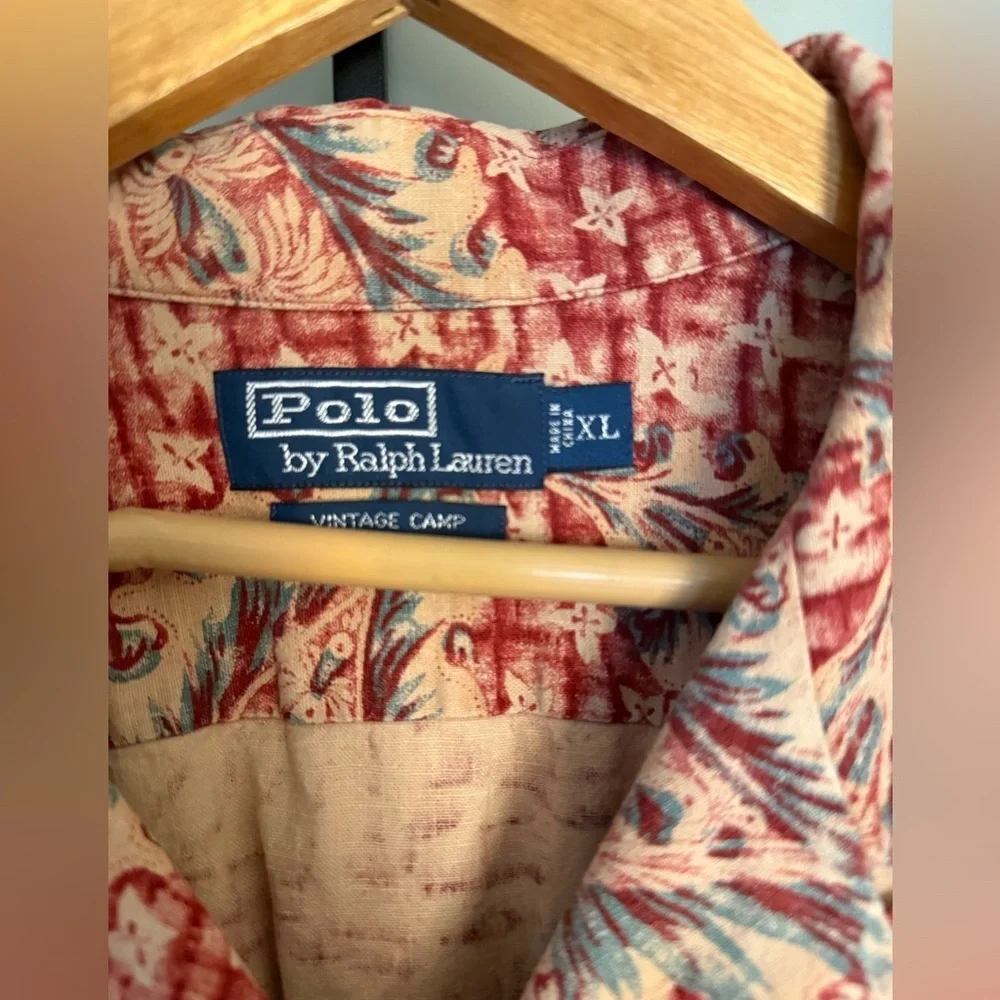 Ralph Lauren Men's Vintage Camp Shirt
